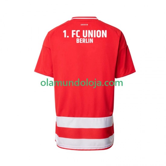Camisola Union Berlin Homem Equipamento Primeiro 2025-2026 Manga Curta